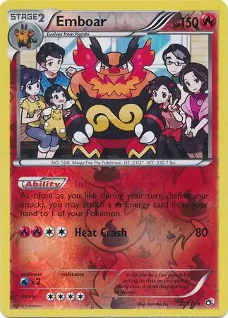 Legendary Treasures Emboar #27/113 reverse holo
